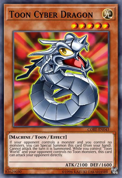 Toon Cyber Dragon Card Image