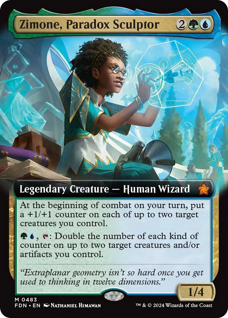 Zimone, Paradox Sculptor Card Image