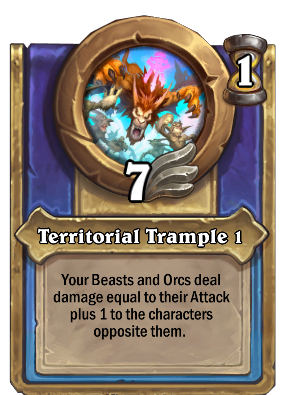 Territorial Trample 1 Card Image