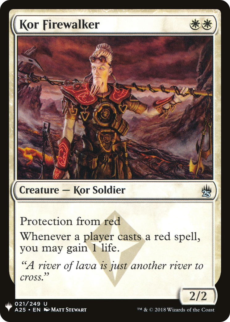 Kor Firewalker Card Image