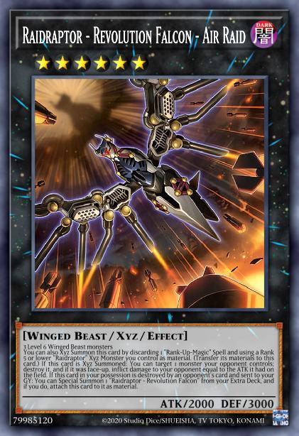 Raidraptor - Revolution Falcon - Air Raid Card Image