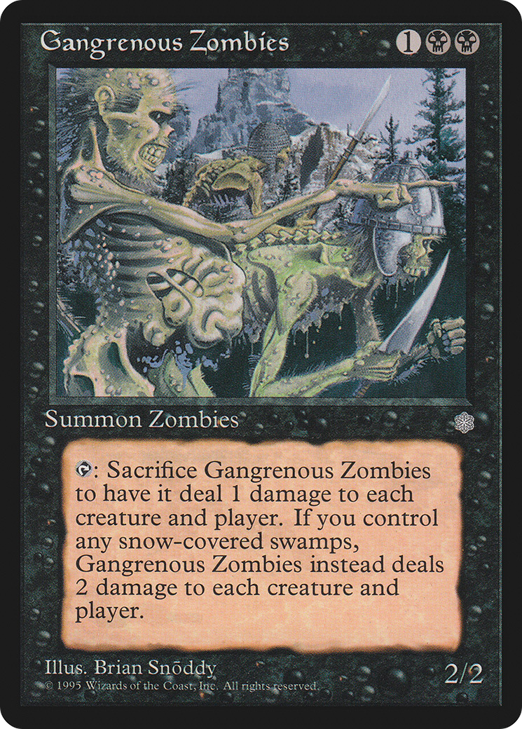 Gangrenous Zombies Card Image