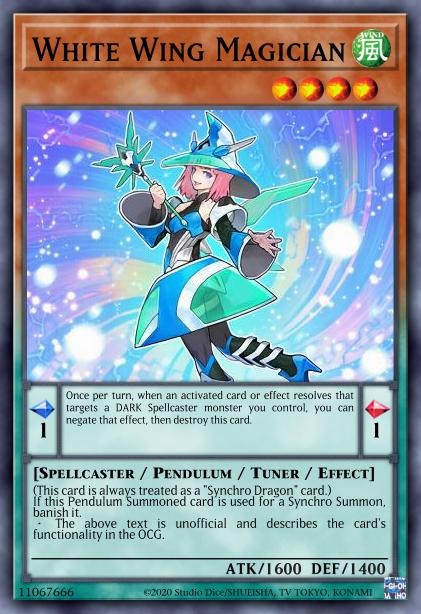 White Wing Magician Card Image