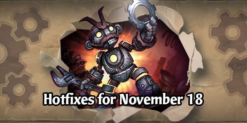 Hearthstone Hotfixes - Weekly Quest Fixes, Duels Now Contributes to Class Progress, Heroic Duels Rating Fix