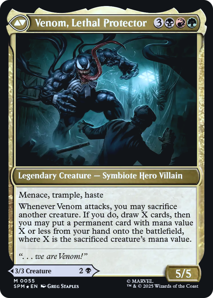 Eddie Brock // Venom, Lethal Protector Card Image