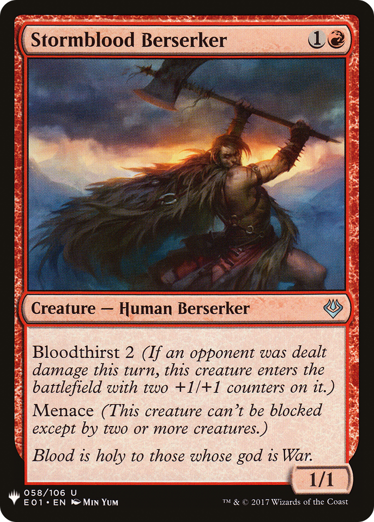 Stormblood Berserker Card Image
