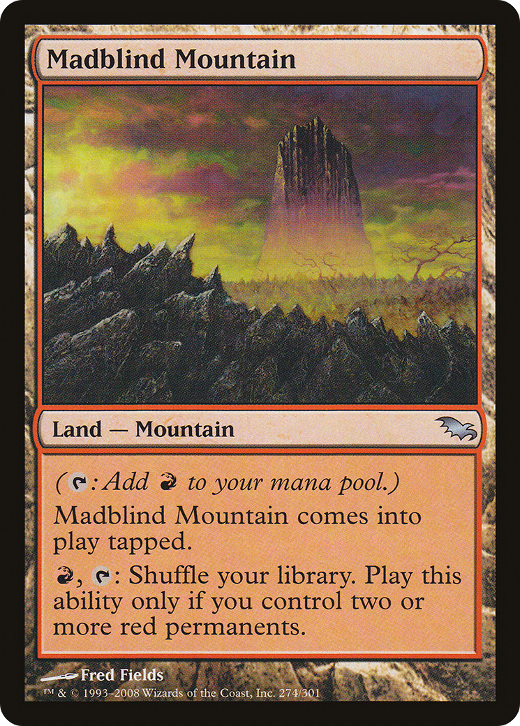 Madblind Mountain Card Image