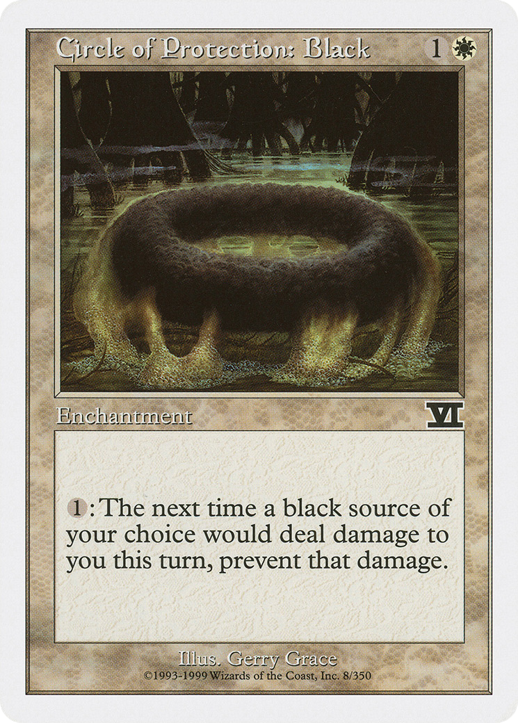 Circle of Protection: Black Card Image