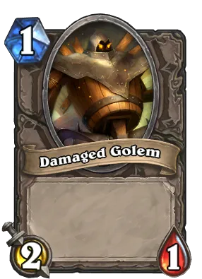 Damaged Golem Card Image