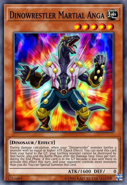 Dinowrestler Martial Anga Card Image