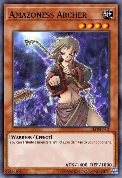 Amazoness Archer Card Image