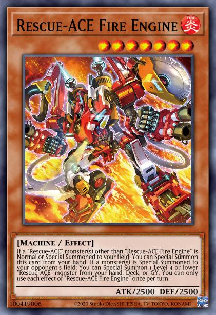 Rescue-ACE Fire Engine Card Image