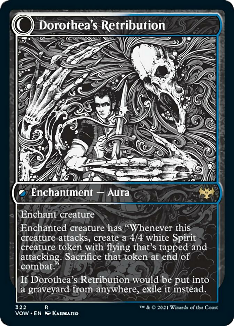 Dorothea, Vengeful Victim // Dorothea's Retribution Card Image