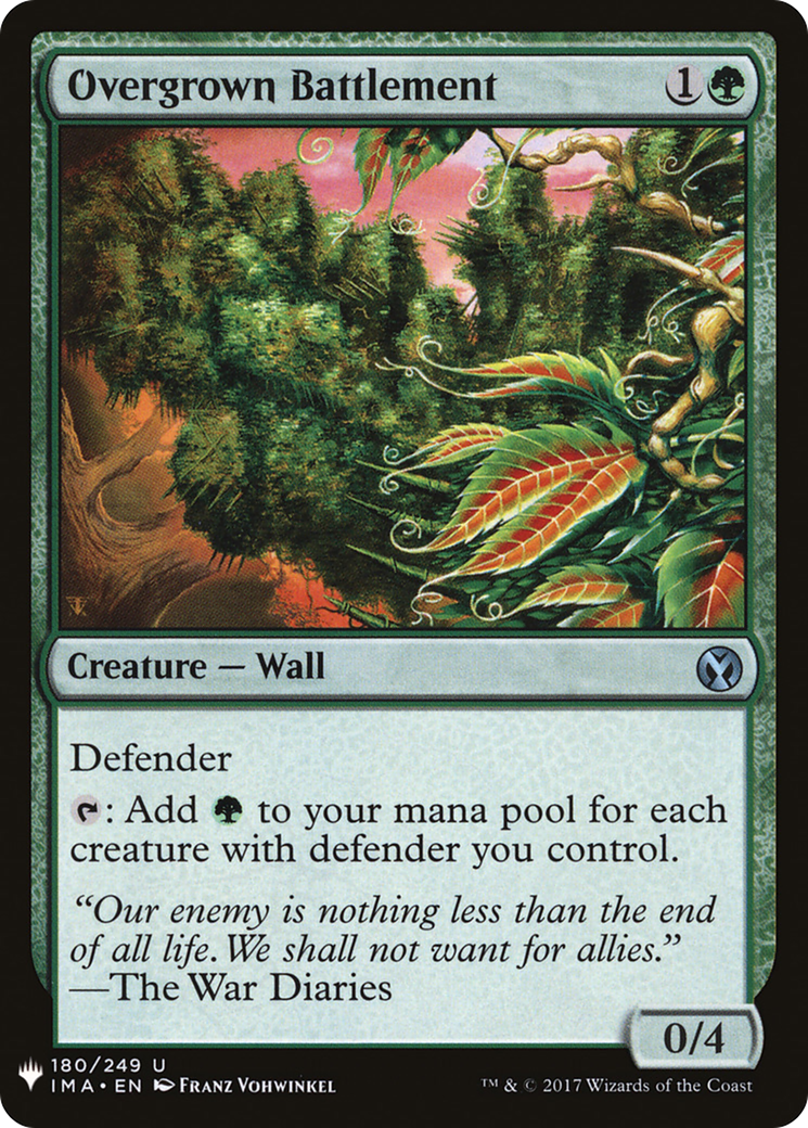 Overgrown Battlement Card Image