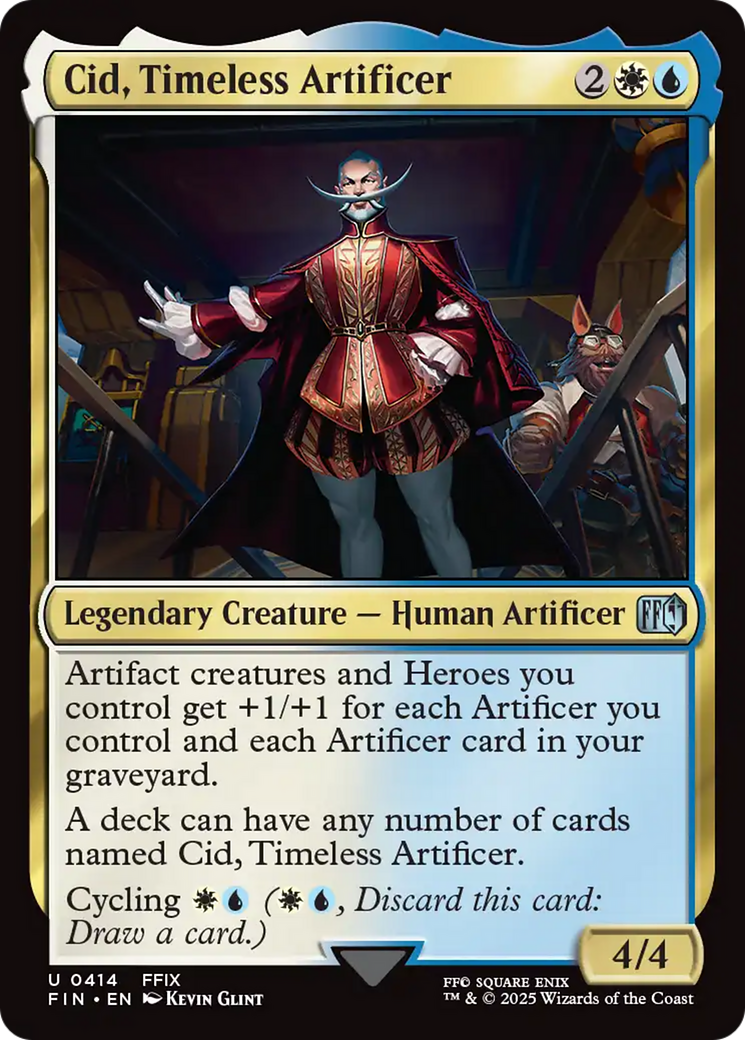 Cid, Timeless Artificer Card Image