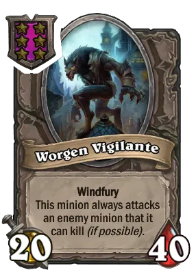 Worgen Vigilante Card Image