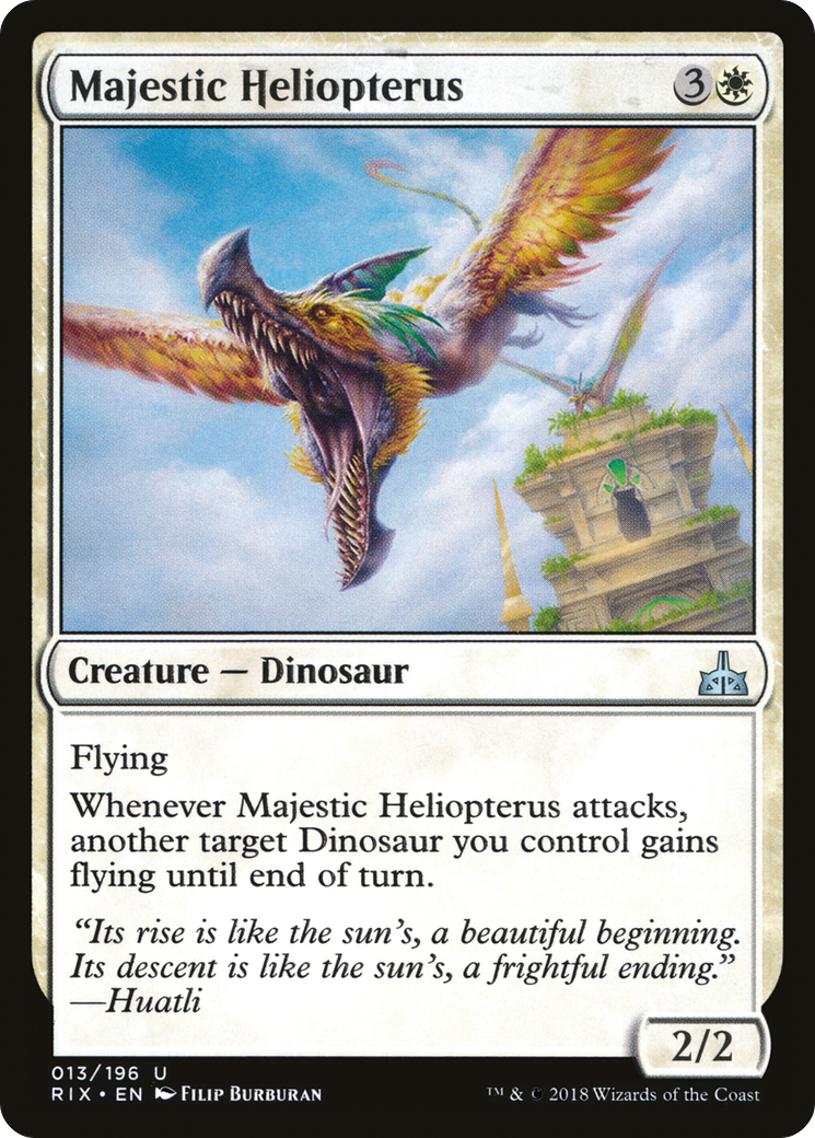 Majestic Heliopterus Card Image