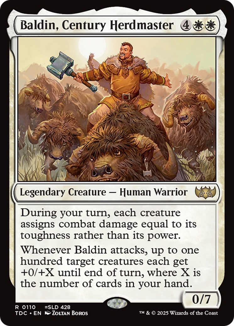 Baldin, Century Herdmaster Card Image