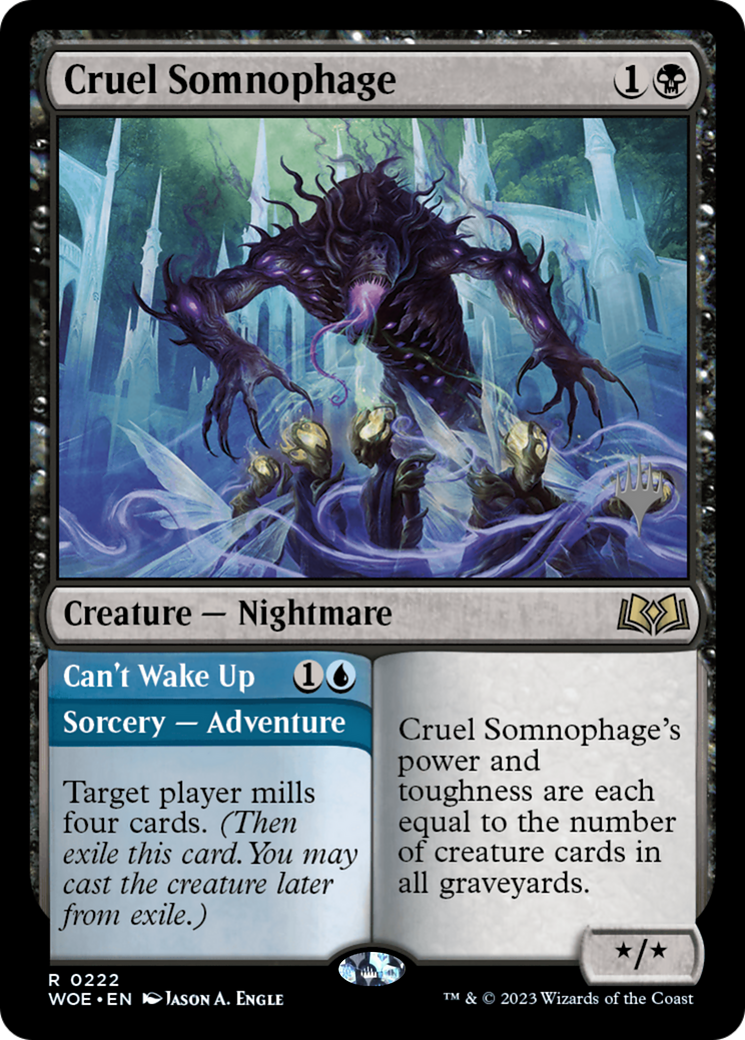 Cruel Somnophage // Can't Wake Up Card Image