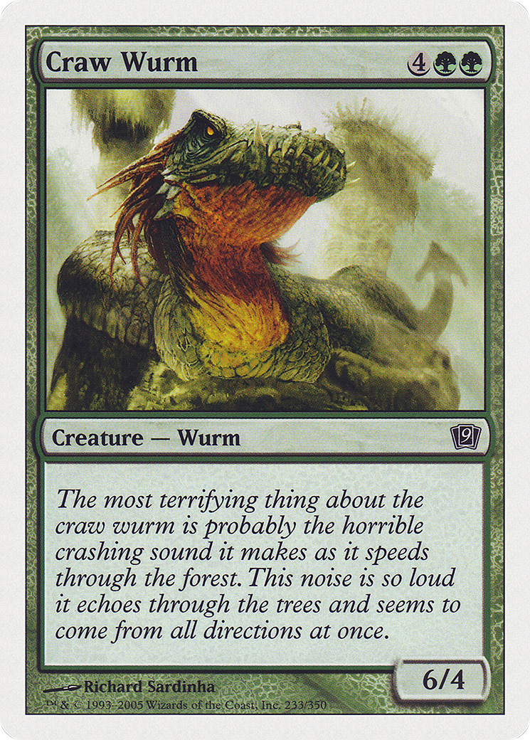 Craw Wurm Card Image