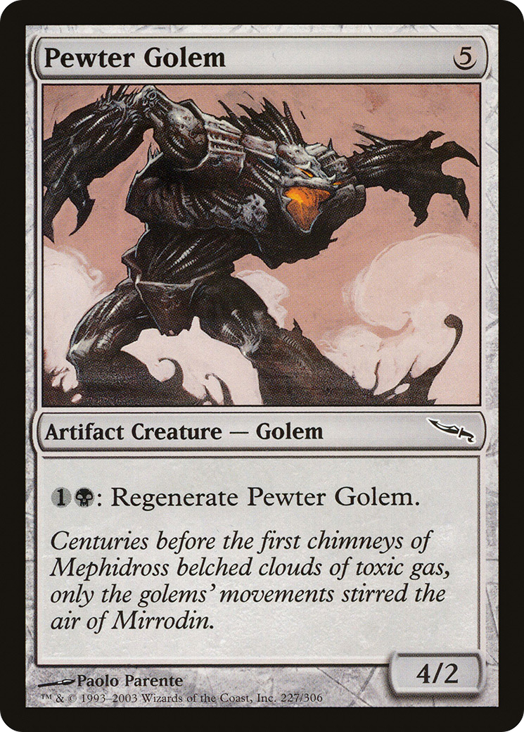 Pewter Golem Card Image