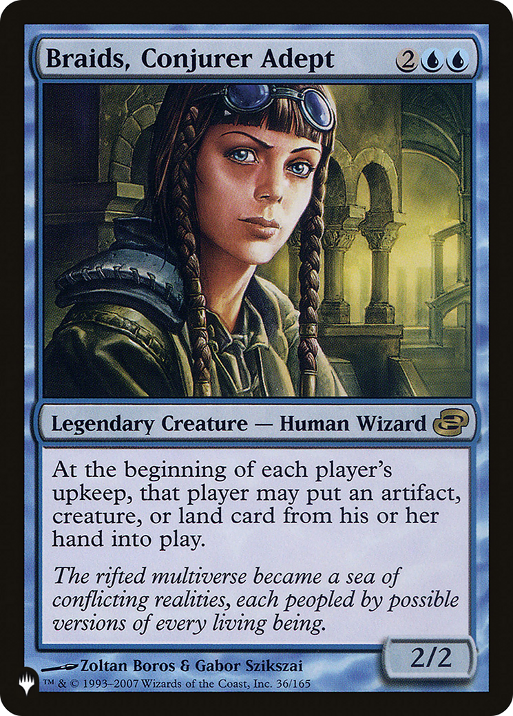 Braids, Conjurer Adept Card Image