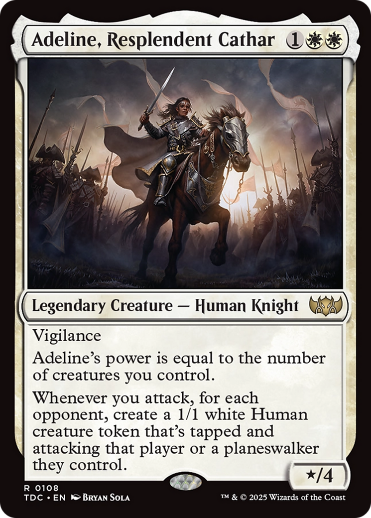 Adeline, Resplendent Cathar Card Image
