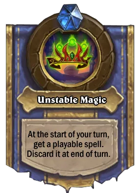 Unstable Magic Card Image