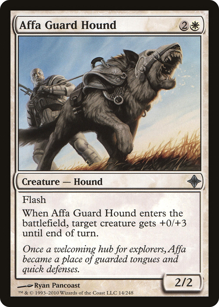Affa Guard Hound Card Image