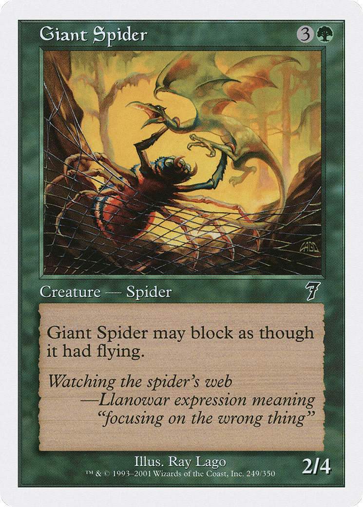 Giant Spider Card Image