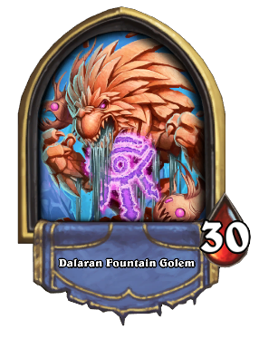 Dalaran Fountain Golem Card Image
