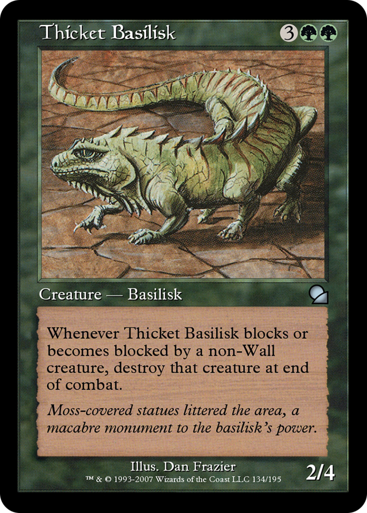 Thicket Basilisk Card Image