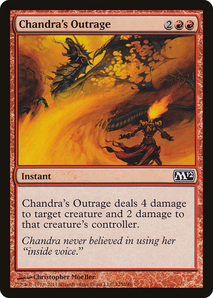 Chandra's Outrage Card Image