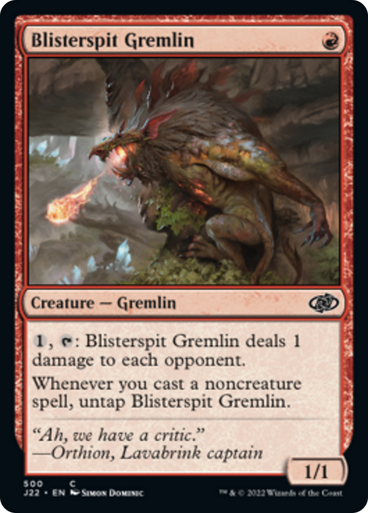 Blisterspit Gremlin Card Image