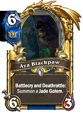 Aya Blackpaw Signature Card Image