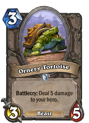 Ornery Tortoise Card Image