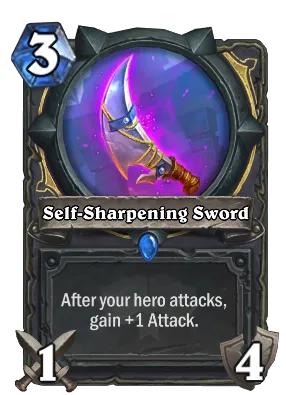 Self-Sharpening Sword Card Image