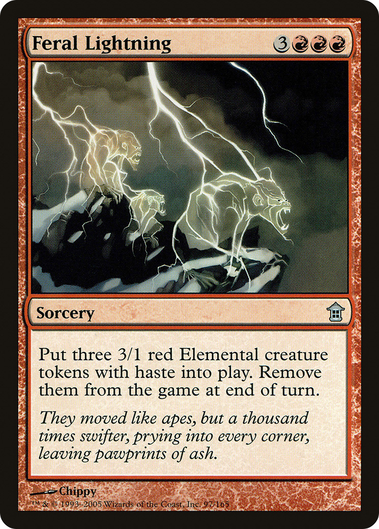 Feral Lightning Card Image