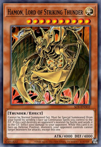 Hamon, Lord of Striking Thunder Card Image