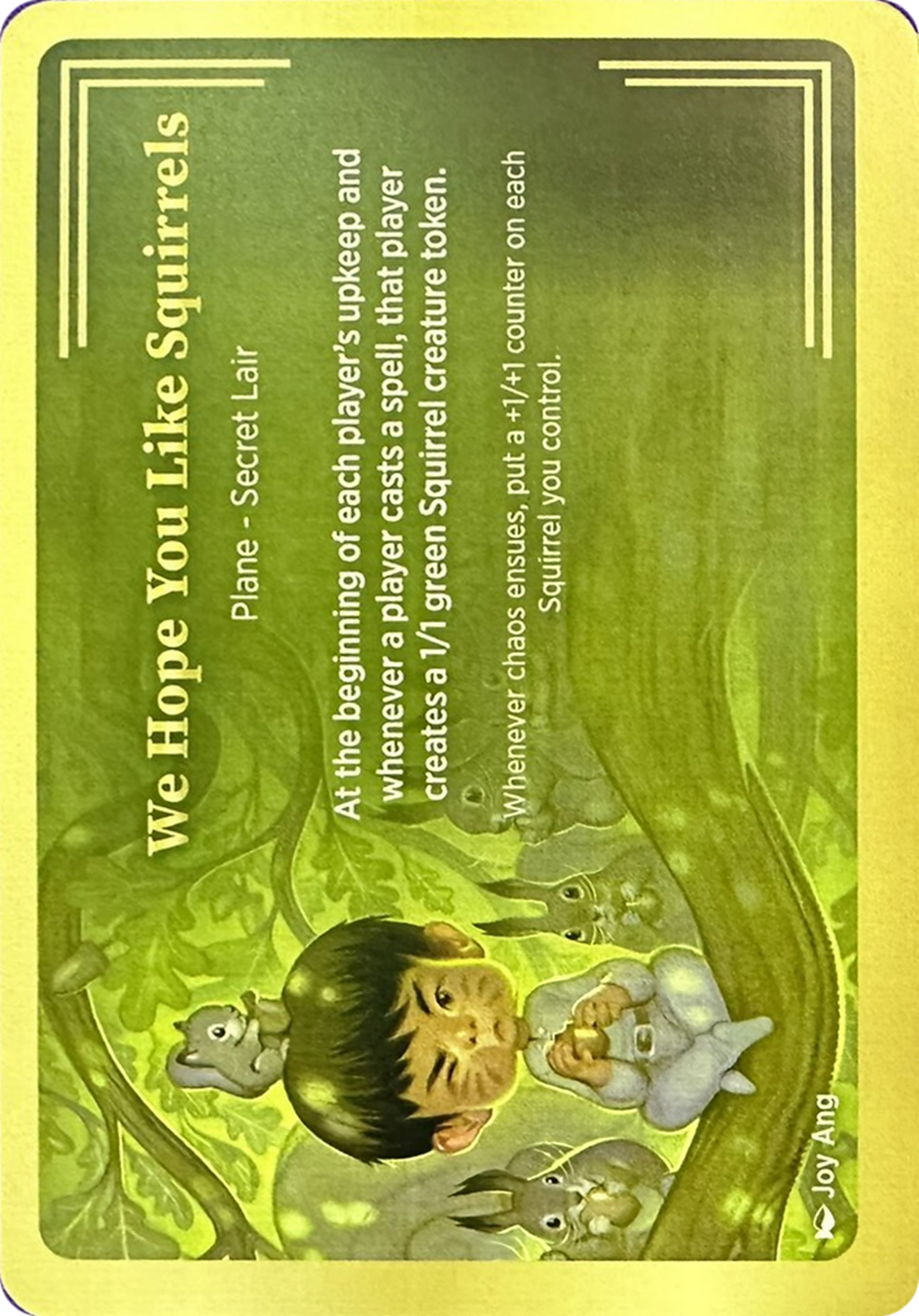 We Hope You Like Squirrels Card Image