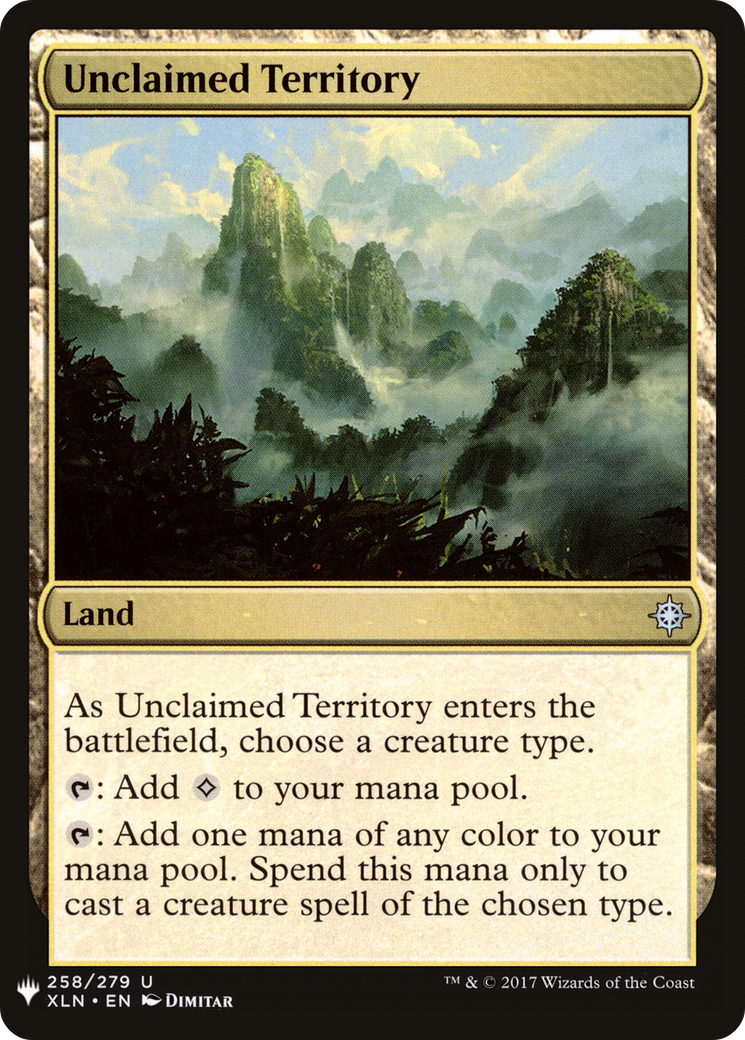 Unclaimed Territory Card Image