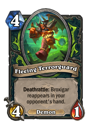 Fleeing Terrorguard Card Image