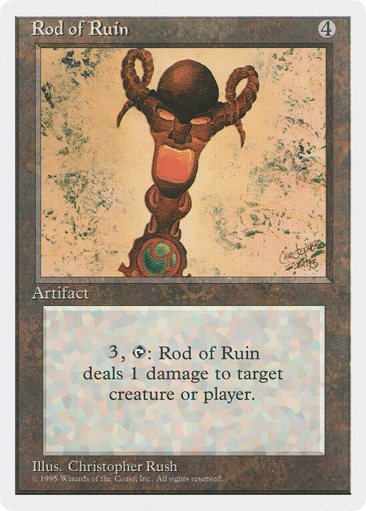 Rod of Ruin Card Image