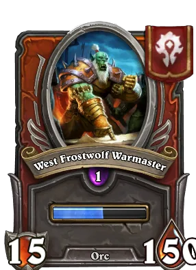 West Frostwolf Warmaster Card Image