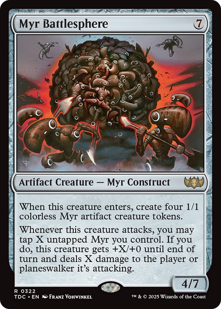 Myr Battlesphere Card Image