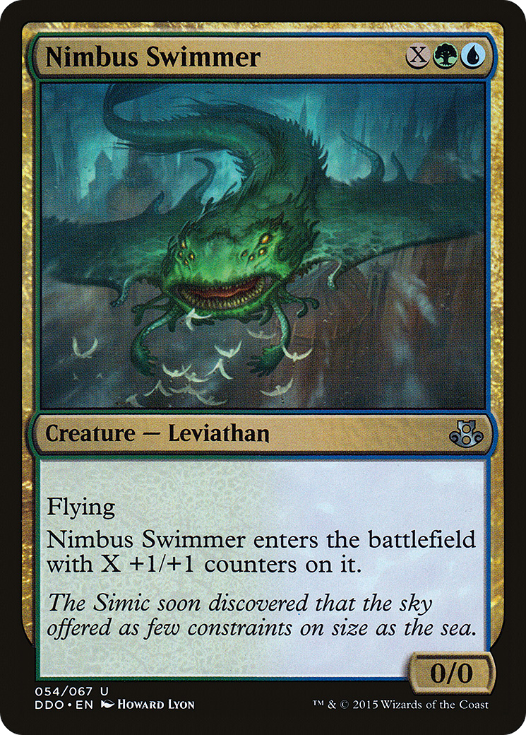 Nimbus Swimmer Card Image