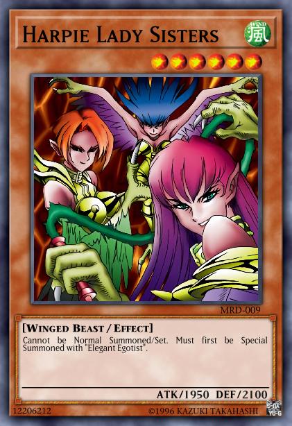 Harpie Lady Sisters Card Image