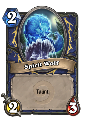 (3) Feral Spirit: Spirt Wolf