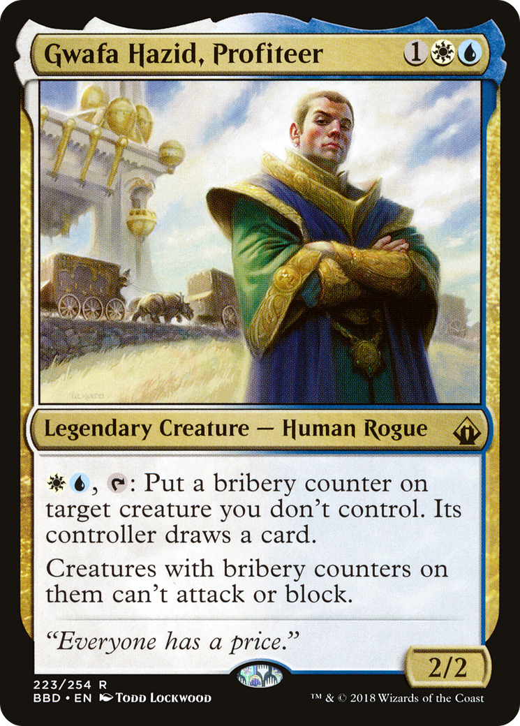 Gwafa Hazid, Profiteer Card Image