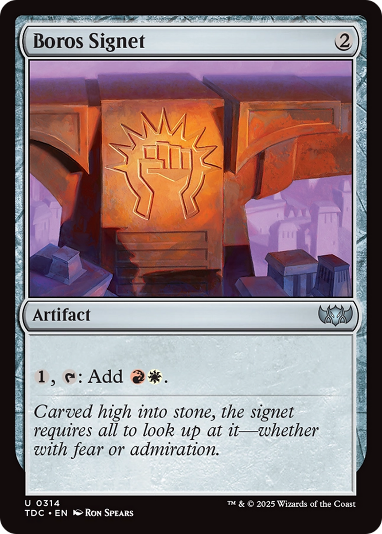 Boros Signet Card Image